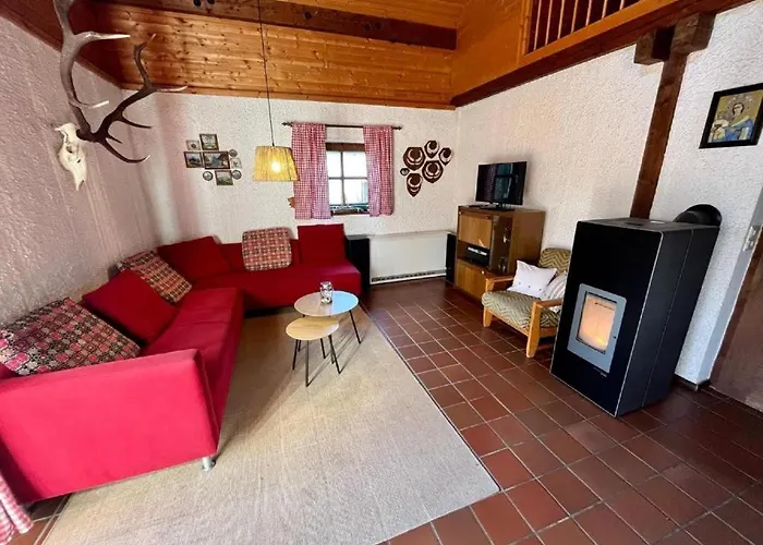 Waldferienhaus 98 Im Bayerischen Waldferiendorf I 3 Schlafzimmer I Lagerfeuerplatz 別荘