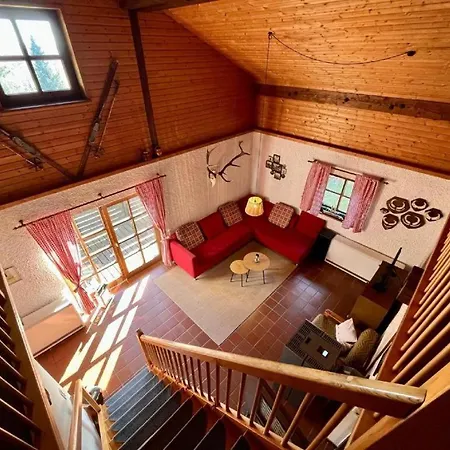 Waldferienhaus 98 Im Bayerischen Waldferiendorf I 3 Schlafzimmer I Lagerfeuerplatz Holiday home Regen
