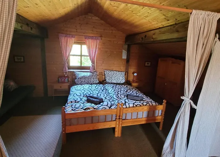 Waldferienhaus 98 Im Bayerischen Waldferiendorf I 3 Schlafzimmer I Lagerfeuerplatz Dom wakacyjny